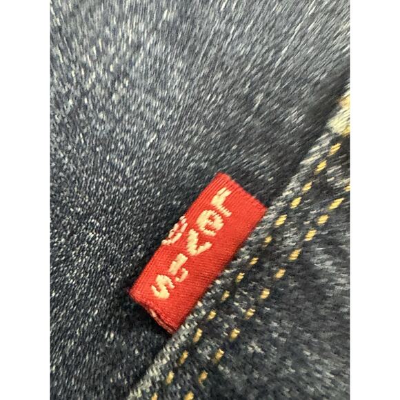 NWT Levi's 711 Women's 24W Mid Rise Slim Through Hip Thigh Skinny Blue Jeans - Picture 14 of 15